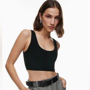 Babaton Ribbed Crop Top